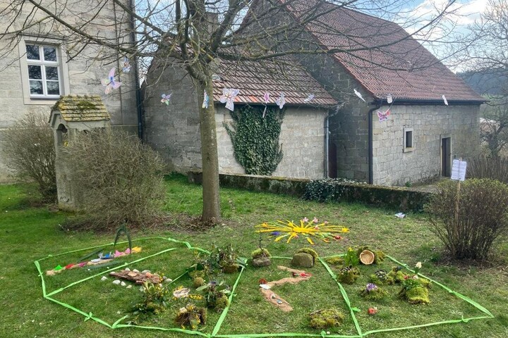 Eine Darstellung der Ostergeschichte des Kindergartens Untersteinbach Eine Darstellung der Ostergeschichte des Kindergartens Untersteinbach